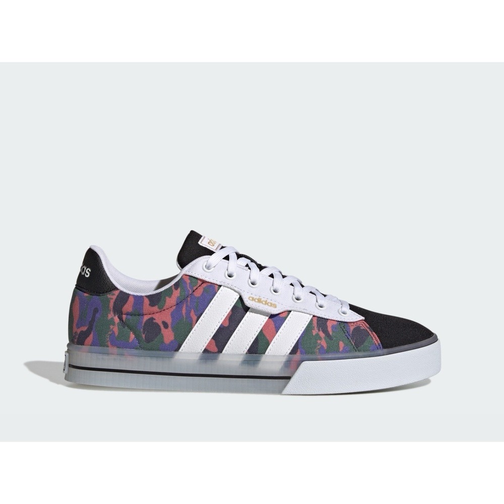 Adidas Daily 3.0 Skateboarding Shoes Camo Multicolor Sneakers‎ 8